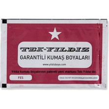 Tek Yıldız 21 - Kumaş Boyası Fes Rengi 11 Gr
