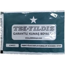 Tek Yıldız 45 - Kumaş Boyası Zümrüt 11 Gr