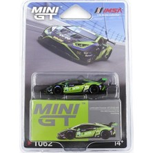 Mını Gt 1:64 Lamborghini Huracán Gt3 Evo2 #78 Forte Racing 2024 Imsa Daytona 24 Saat Blister Paket MGT01062-BL