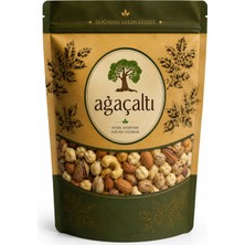Ağaçaltı Lüks Karışık Kuruyemiş 250 gr , Antep Fıstığı Fındık Badem Kaju Karışımı, Premium Çerez