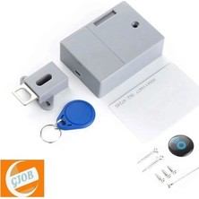 Gjob Görünmez Elektronik Dolap Kilidi, Gizli Kilit, Ahşap Dolap Çekmece Dolabı A Için Kendin Yap Rfid Kilit Mandalı Diğer