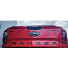 TMZ Garage Ford Ranger Abs Bagaj Yazısı Kabartma Harf Seti (Siyah)