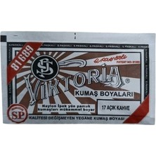 Viktoria 17 - Kumaş Boyası Açık Kahve 11 Gr