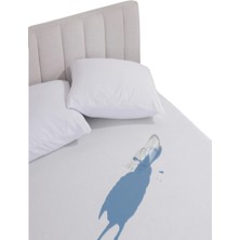 Evony Sıvı Geçirmez Micro Kumaş Yatak Koruyucu Alez Fitted 160X200+30 cm Alez Yatak Koruyucu