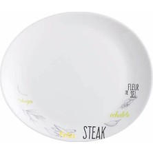 Luminarc Frıend's Tıme Temperlı Desenlı Et Tabağı 30 cm