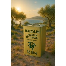 Hataylım Organik Erken Hasat Zeytinyağı 18LITRE
