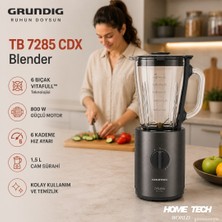 Grundig Tb 7285 Cdx Delisia Novus Sürahi Blender Dark Inox