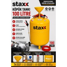 Staxx Power  100 Litre Köpük Tankı Köpük Püskürtme 7 Metre Hortum Metal Tabancalı