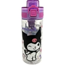 Die Grup 500ML Kuro Temalı Lislı Rahat Içim Ağızlıklı Askılı Kilitlenebilir Su Matarası