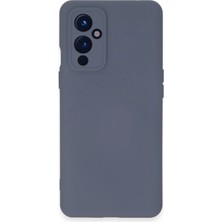 Semeglbl Newface One Plus 9 Kılıf Nano Içi Kadife Silikon - Gri
