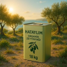 Hataylım Organik Naturel Zeytinyağı Riveria 18LT Teneke
