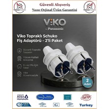 Viko Topraklı Erkek Fiş - Orjinal Ürün - 2 Adet