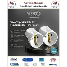 Viko Topraklı Dişi Fiş - Orjinal Ürün - 2 Adet