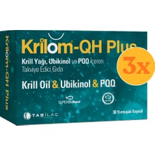 Krilom Qh Plus 30 Kapsül - 3 Adet (Toplam 90 Kapsül)