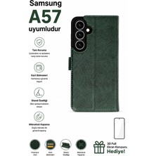 AHK Tekno Samsung Galaxy A57 Renkli̇ Yumuşak Kapaklı Kılıf / Ekran Koruyucu Seti