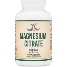Double Wood Magnesium Citrate 800 Mg 180 Dietary Supplement
