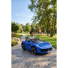 Farbu Oyuncak Favori Gt 12V Vitesli Işıklı Sesli Bluethooth Destekli Emniyet Kemerli Akülü Araba