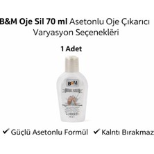 Twin Store B&m Oje Sil 70 ml Asetonlu Oje Çıkarıcı Güçlü Formül 1 Adet
