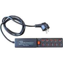 Hereveoyuncak 10 Portlu USB Şarj Adaptöörü