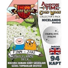 Çakmak Oyun Dükkanı Ingilizce Adventure Time Card Wars Nicelands Destesi 94 Kart