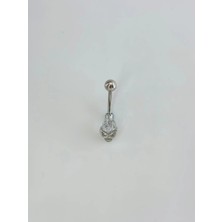 Twin Store Kuru Kafa Detaylı Göbek Piercing - PG0166