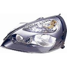 Otoco Renault Clio Ön Far Elektrikli Gri Sol 2001-2005 7701057654