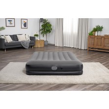 Bestway 671BU Tritech Çift Kişilik Dahili USB Pompalı Şişme Yatak  2.03M x 1.52M x 36CM