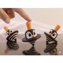 Hibra Print Sevimli Penguen Topaç 1 Adet