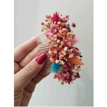 Handmade Rengarenk Tasarım Tarak Toka Parti Taçları Parti Malzemeleri