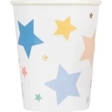 Die Grup - Happy Birthday Stars Cups - Happy Birthday Yıldızlar Bardaklar (X8)