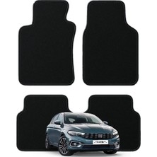K2Carpet Fiat Egea Sedan Tam Uyumlu Lüx Oto Halı Paspas