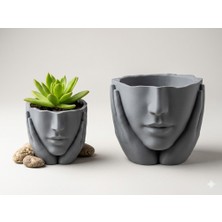 Hibra Print Modern Saksı