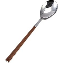 Die Grup Ahşap Tekli Yemek Kaşığı - 20 cm