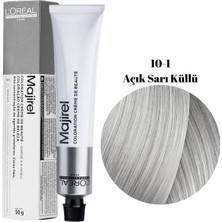 Majirel Tüp Boya 50ML. 10-1 Açık Sarı Küllü