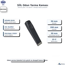 Sait Demirci Siil Ağaç Odun Yarma Kaması Dövme Çelik Isıl Işlemli