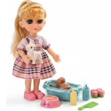 Mrs- VRD10658 Kut Aksesuarlı Tatlı Lina Bebek -548484