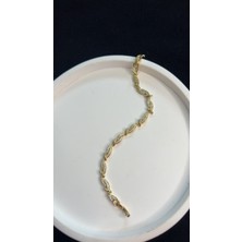 Liva Accessories Estelle - Altın Kaplama Helezon Bileklik
