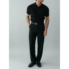 Moda Milano Knit Polo Yaka Triko