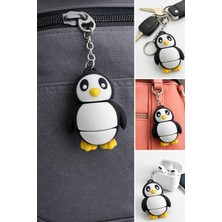 Tuğx Design Sevimli Hareketli Penguen Anahtarlık – Çanta, Anahtar ve Aksesuar Için Şık Tasarım