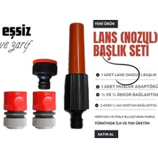 Plasyay Yeni Model Sulama Tabancası ve Hortum Bağlantı Aparatları Tam Setler