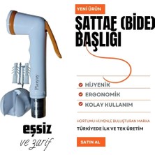 Plasyay Plastik Mandallı Şattaf Tekne Yat Karavan Duş Başlığı