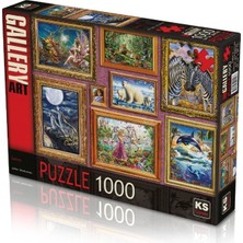 Urfakent 20546 Gallery 1000 Parça Puzzle -Nessiworld Puzzle