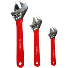 Urfakent 12 Inç (300 Mm) Izoleli Kurbağacık Ingiliz Anahtarı – Kaymaz Saplı, Profesyonel Kullanım