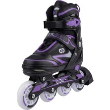 Furkan Toys Cool Wheels Glow Style Paten Mor/m 34-37 FR37845