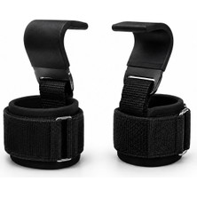 1 Nefes     Avessa Profesyonel Kancalı Fitness Hook Strap Bilek Destekli Ağırlık Kaldırma Kayışı