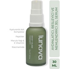 Lunova Milk Serum, Dewy Glow, Intense Hydration Therapy | Bariyer Onarıcı, Nemlendirici Cilt Bakım Seti