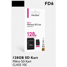 Azurtech Fulltech Micro Sd Hafıza Kartı Class 10 Yüksek Hızlı Mikro Sd Kart Adaptörlü