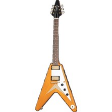 Epiphone Igc 1958 Korina Flying V Elektro Gitar (Aged Natural)