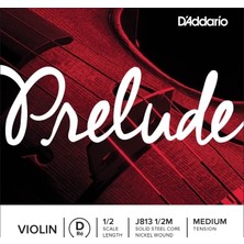 D'addario Prelude D J813 1/2m Keman Teli (Re)