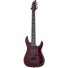 Schecter C-7 7 Telli Elektro Gitar (Apocalypse Red Reign)